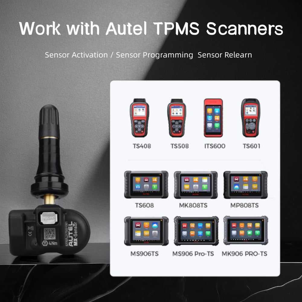 Autel MX-Sensor metal valve detail offering durable OEM-style seal