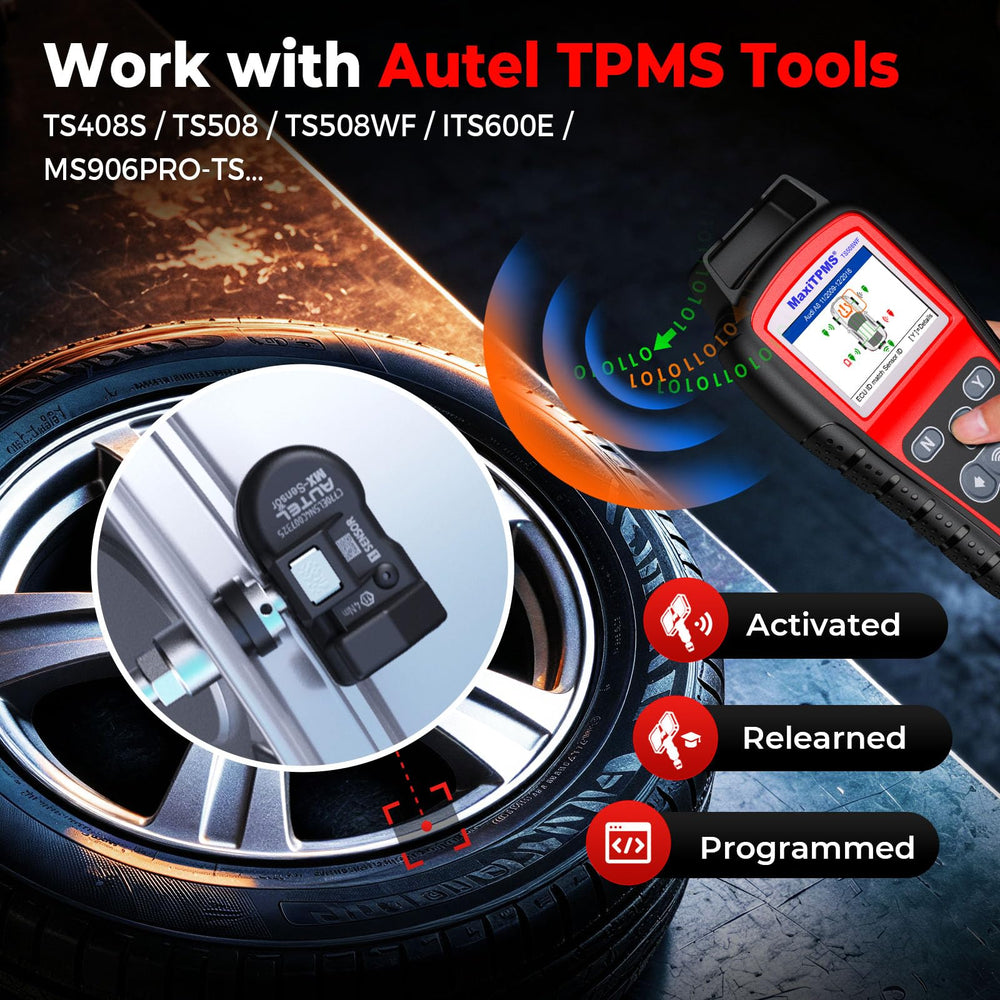 Autel MX-Sensor serial number engraving ensuring quality traceability