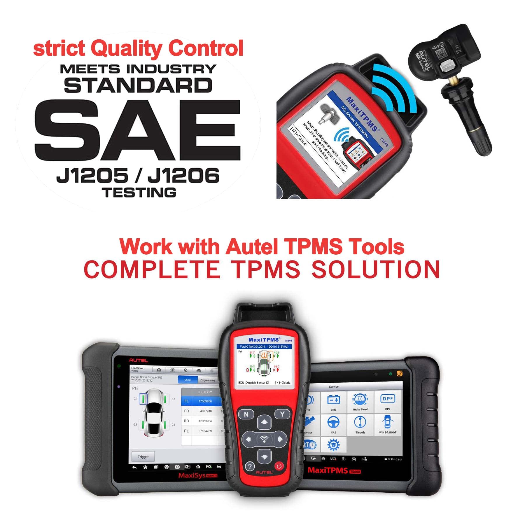 Autel MX series number label close-up ensuring traceability and quality control