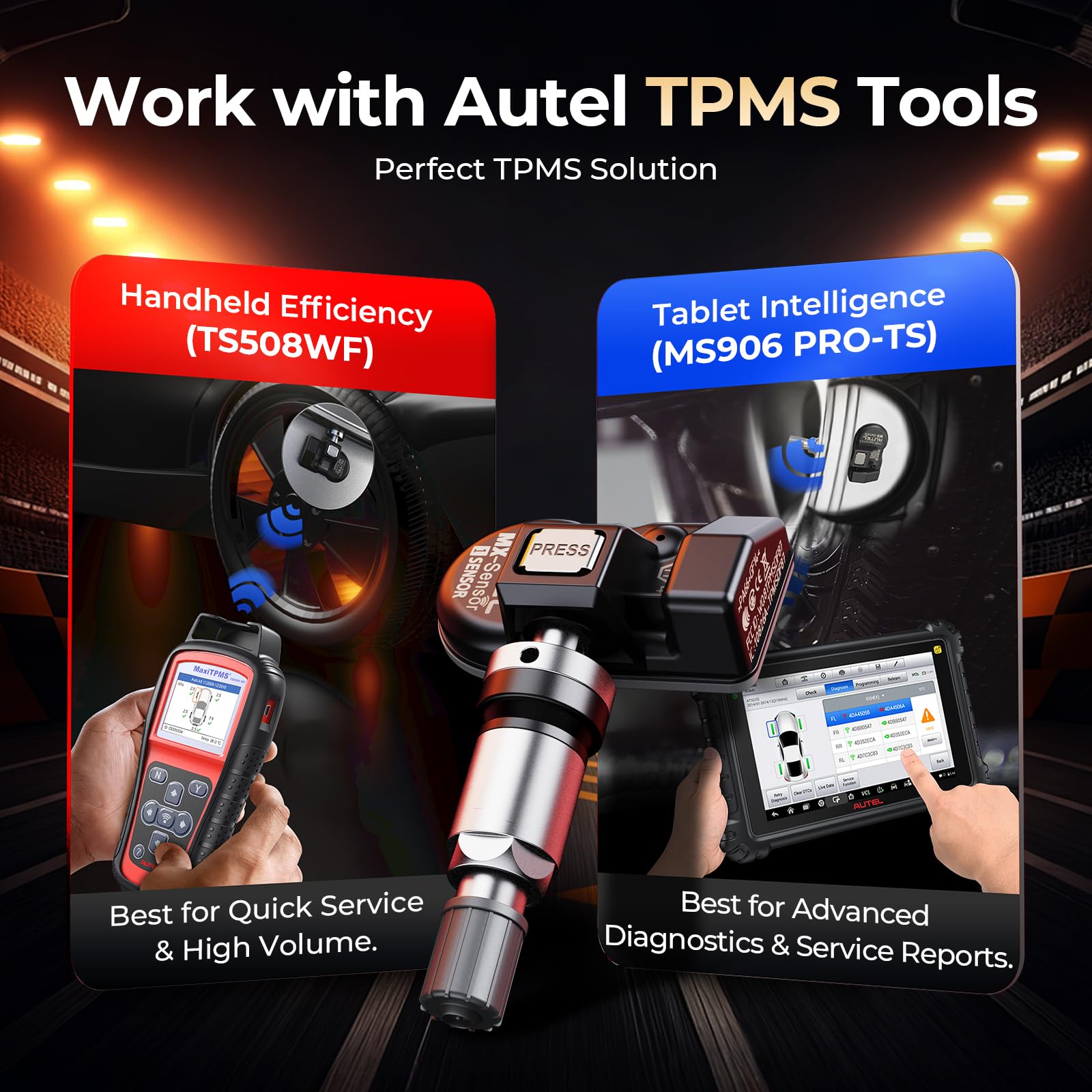 Autel single-unit packaging image showing included parts and clear labeling