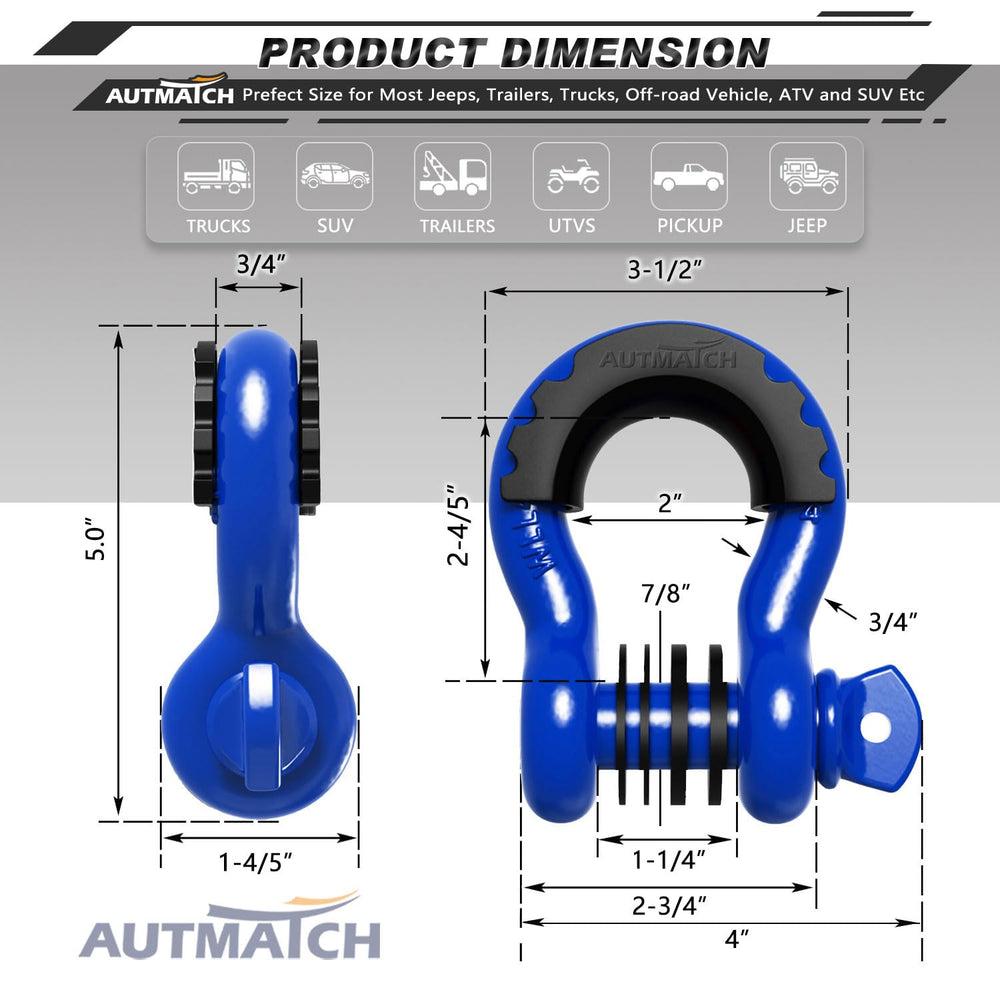 AUTMATCH detail of rubber isolator reducing rattling and protecting vehicle anchor