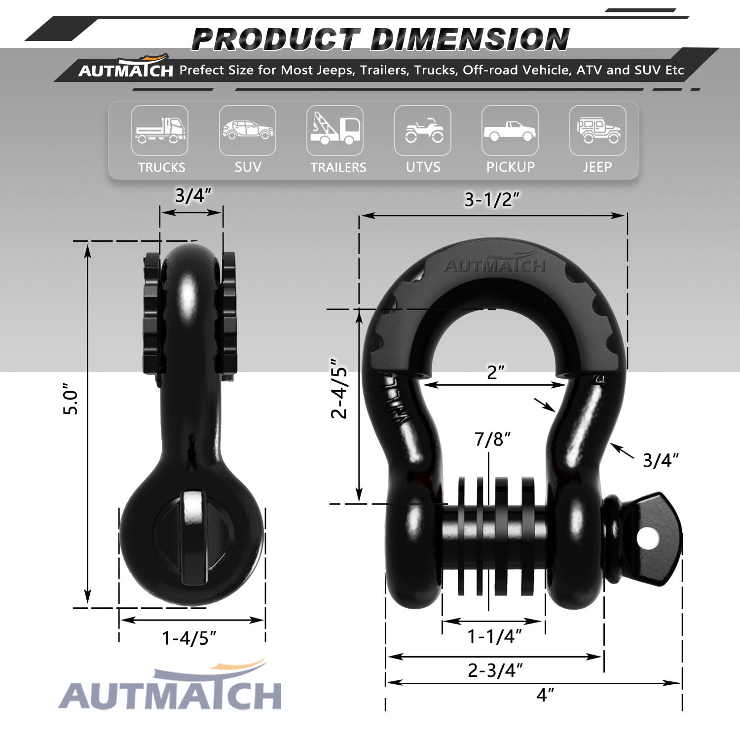 AUTMATCH rubber isolator detail reducing rattle and protecting surfaces