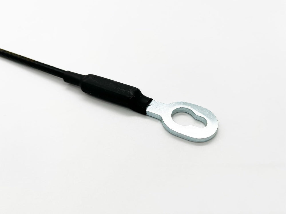 Auto Parts Avenue cable installed on driver side illustrating sturdy tailgate support
