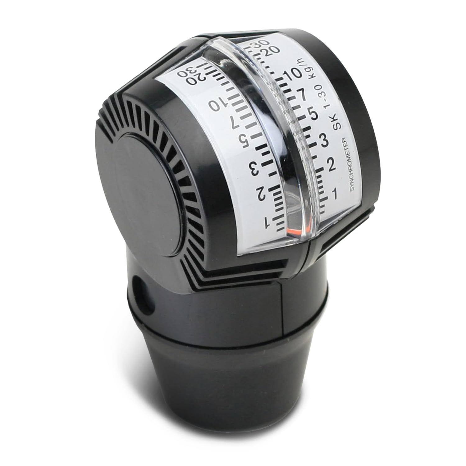 Auto Parts Prodigy Pro-Sync front view showing durable gauge housing and connectors for clear readings