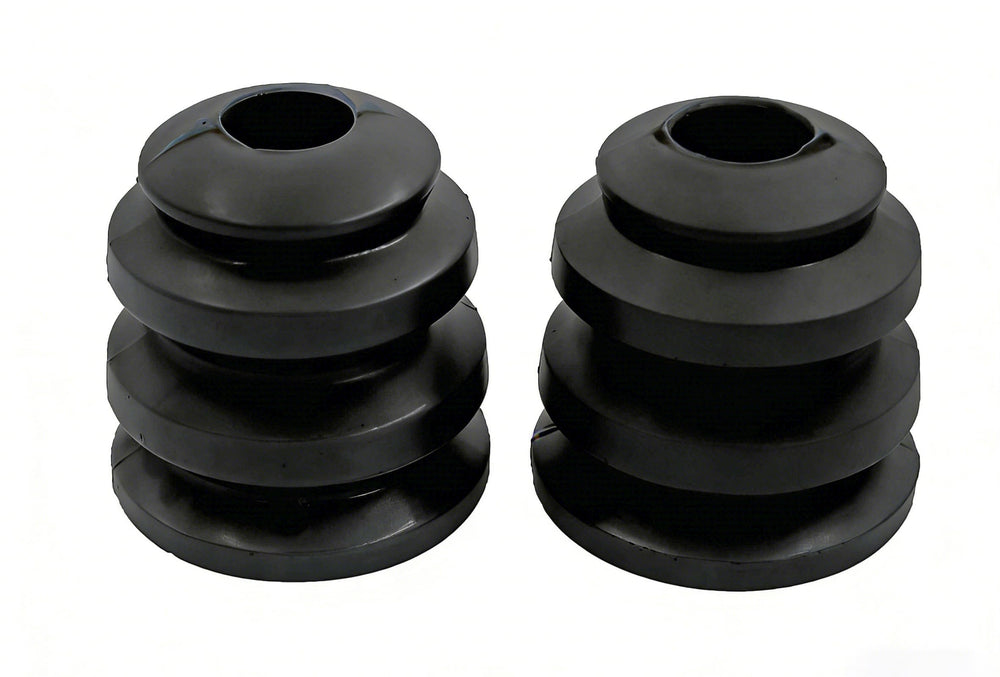 Autoacc bump stop installed on lower control arm demonstrating fit and protection