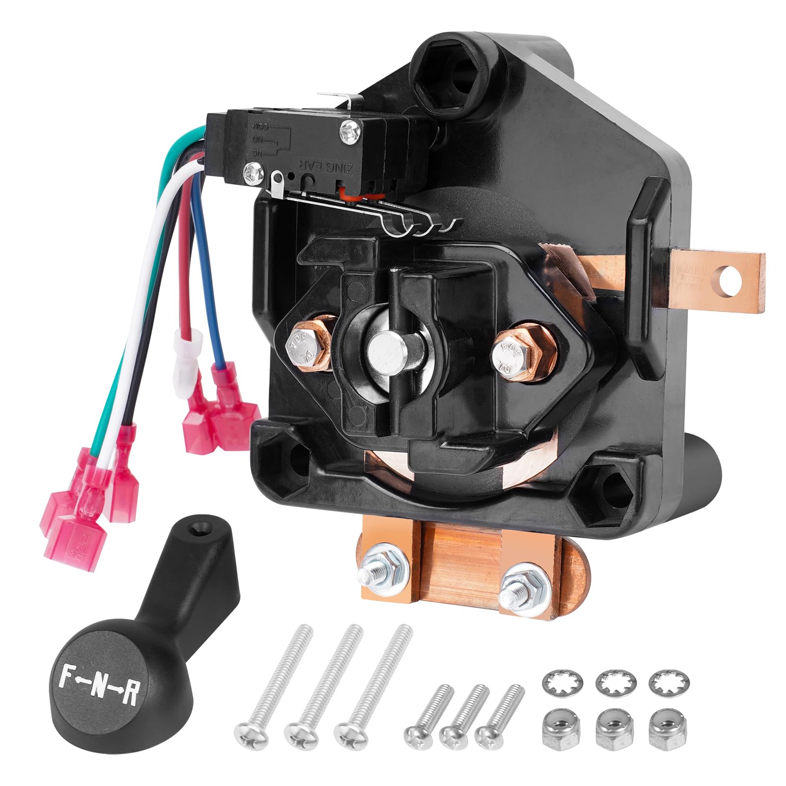 AUTOBABA front view of F&R switch assembly showing fit and durability benefit