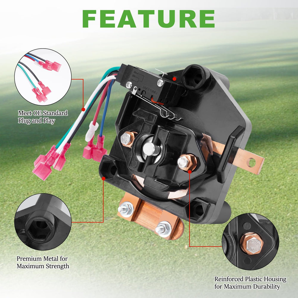 AUTOBABA side profile of switch housing showing reinforced plastic for strength