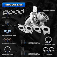 AUTOBABA gaskets and hardware kit displayed to ease installation