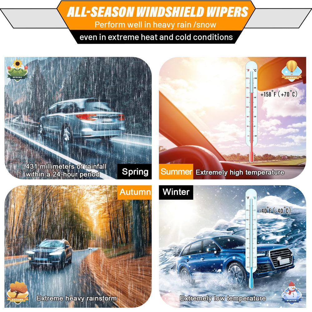 AUTOBOO night driving lifestyle shot showing improved windshield clarity and safety