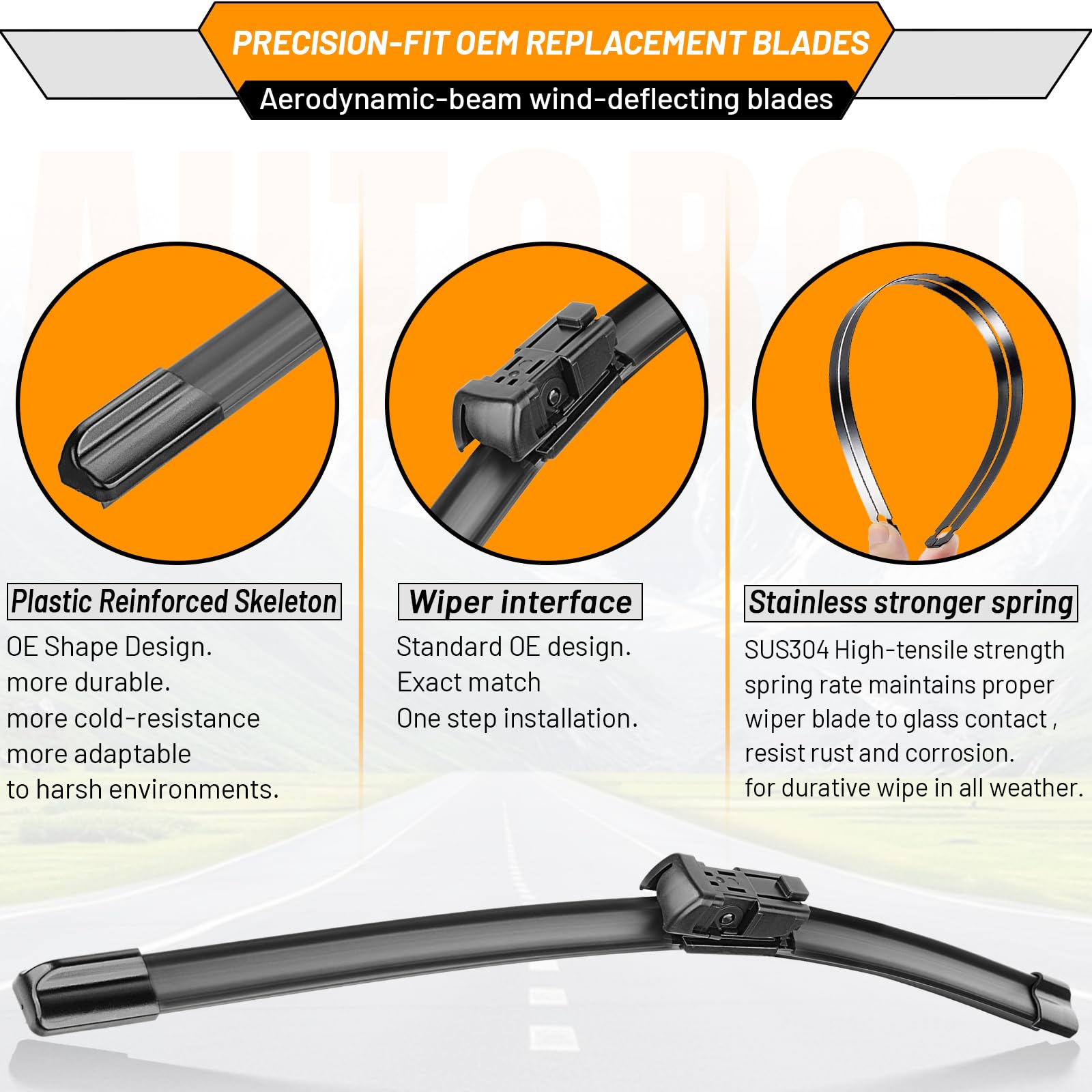 AUTOBOO top-lock attachment detail demonstrating easy OEM-style installation