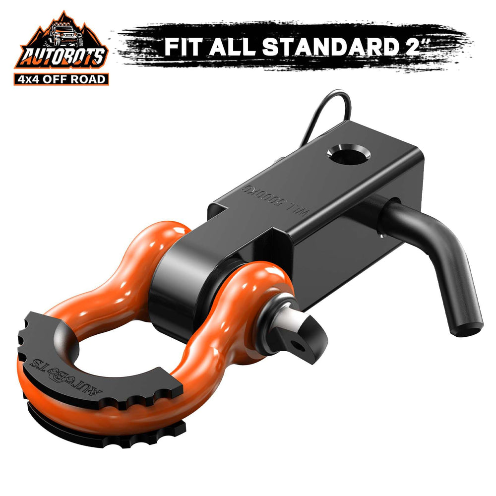 AUTOBOTS lifestyle shot on off-road truck showing rugged towing capability