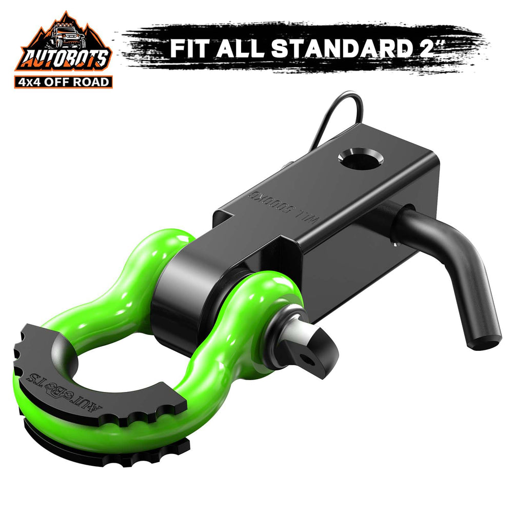 AUTOBOTS hitch next to ruler showing scale for fit and measurement convenience