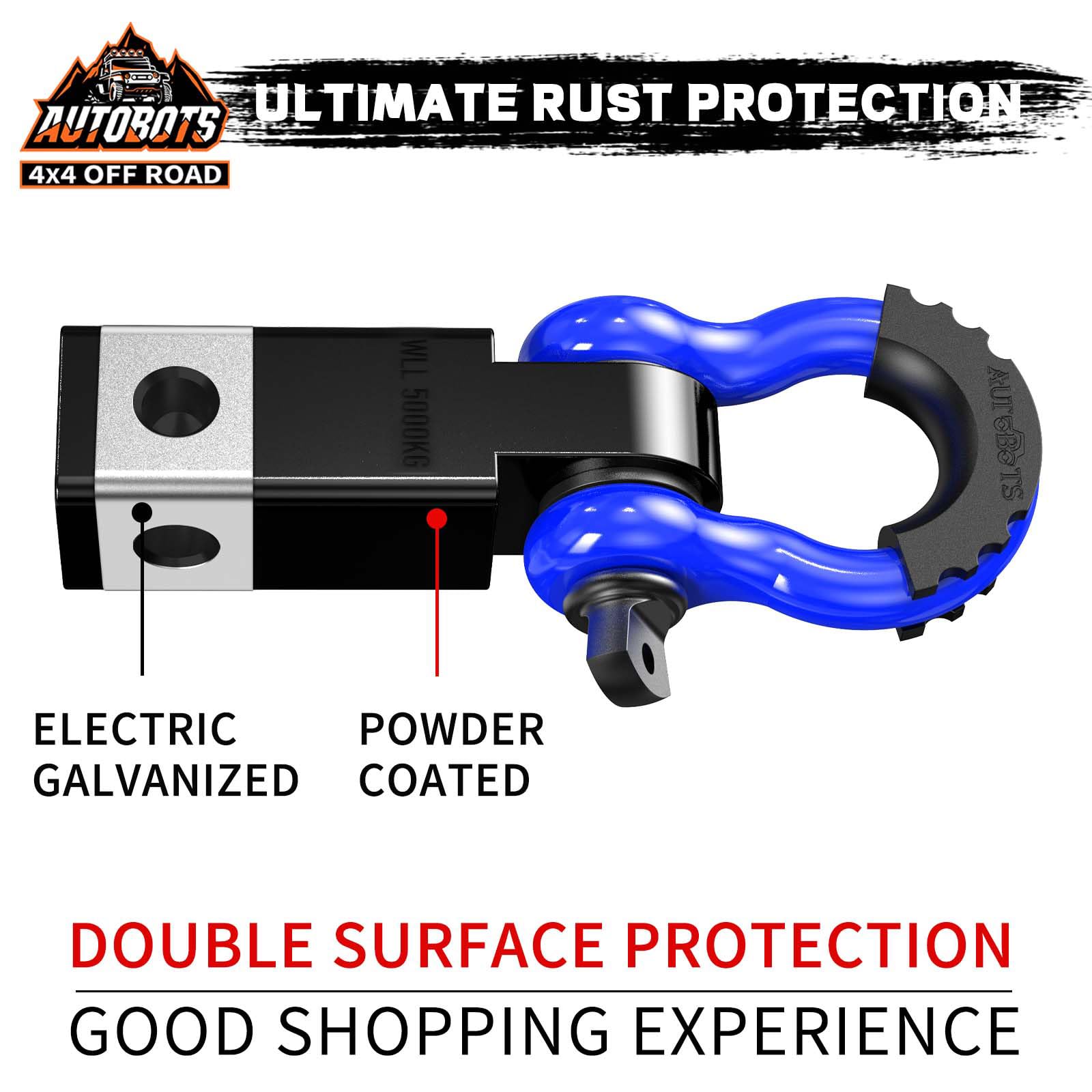 AUTOBOTS mounted on truck hitch demonstrating versatile towing capability
