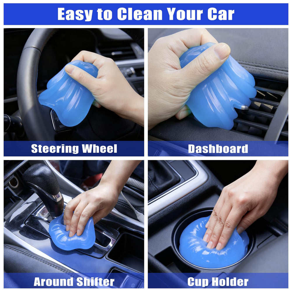 AUTODECO detailing brush set arranged by size for precise cleaning