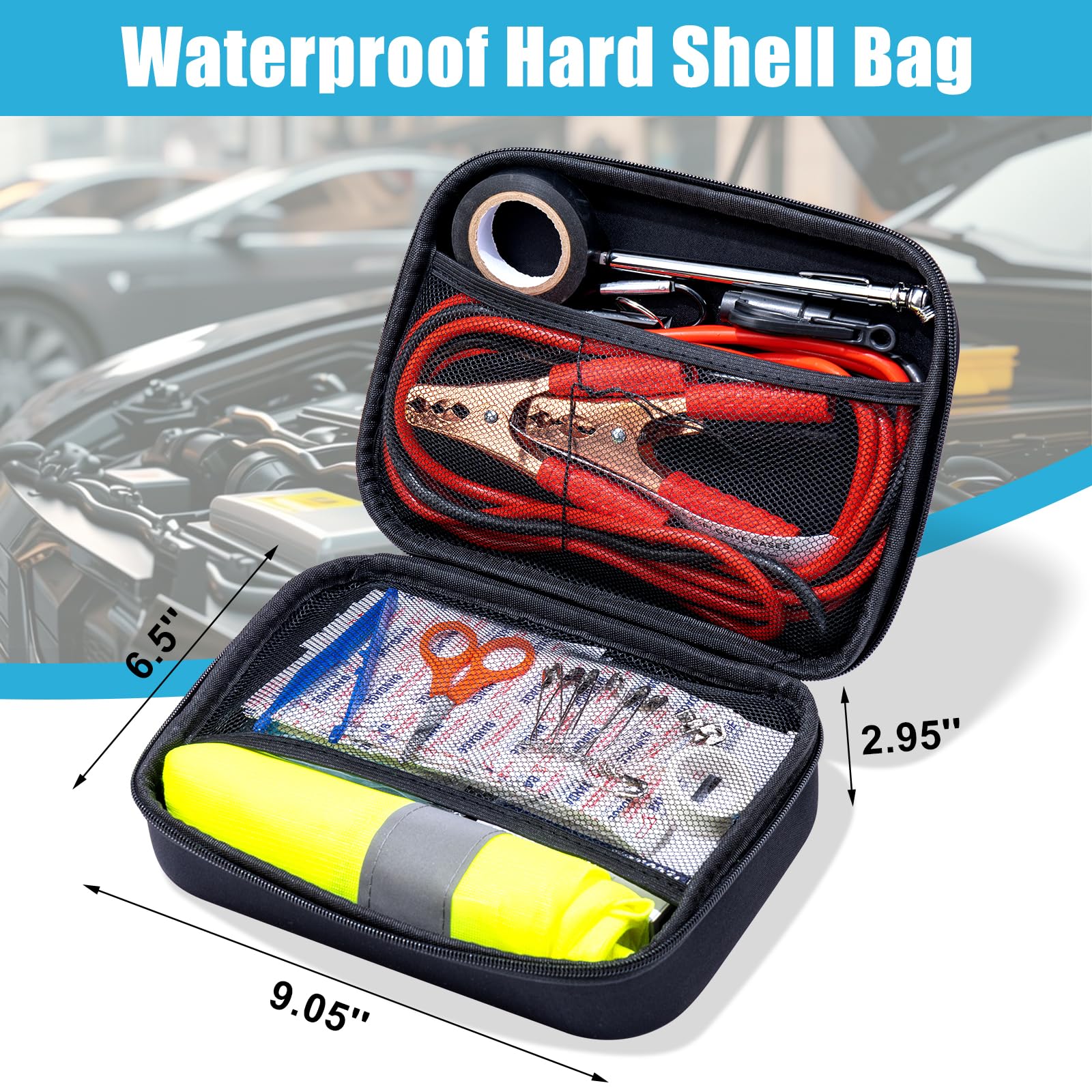 AUTODECO interior compartments layout keeping tools orderly and quickly reachable