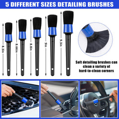 AUTODECO microfiber pad texture demonstrating streak-free cleaning