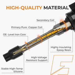 autoexact coil installation on engine improving startup reliability