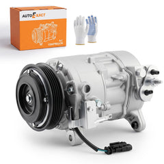 autoexact compressor front view showing full assembly and direct-fit benefits