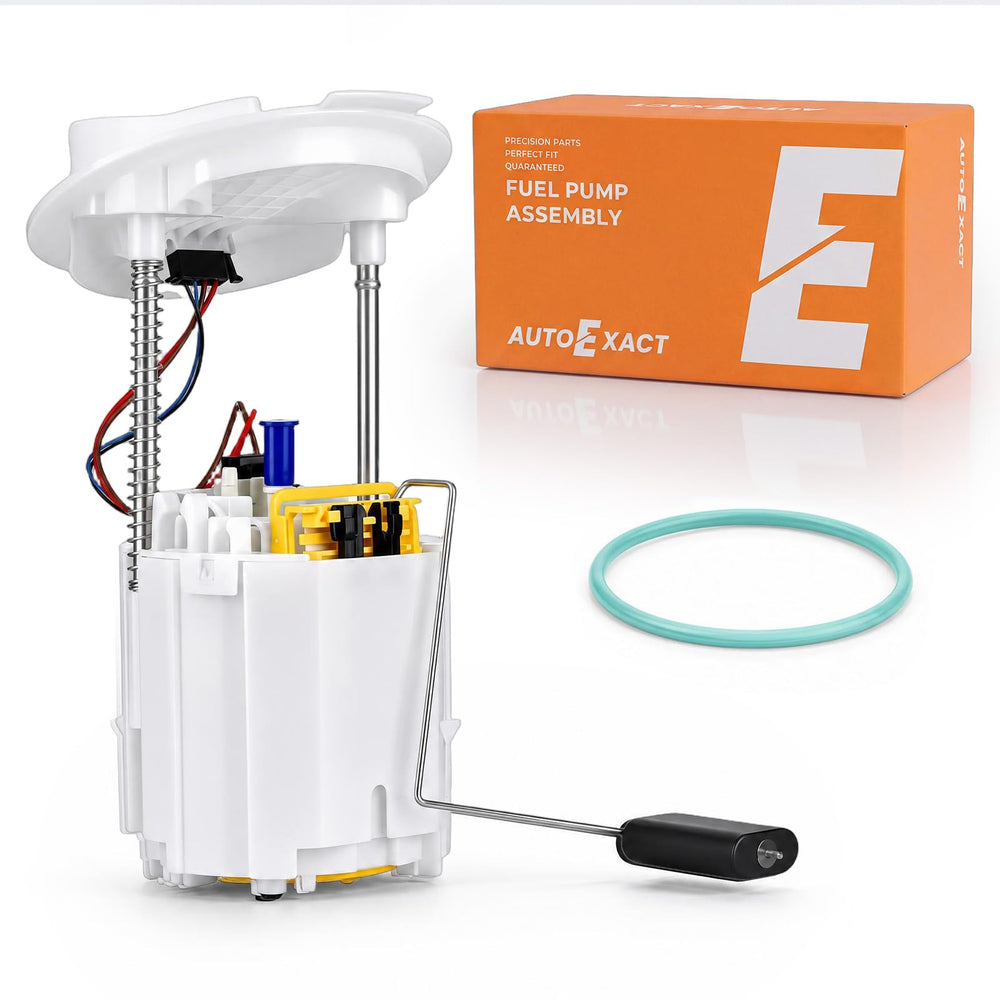 autoexact front assembly view showing pump and sending unit, clear fitment guidance