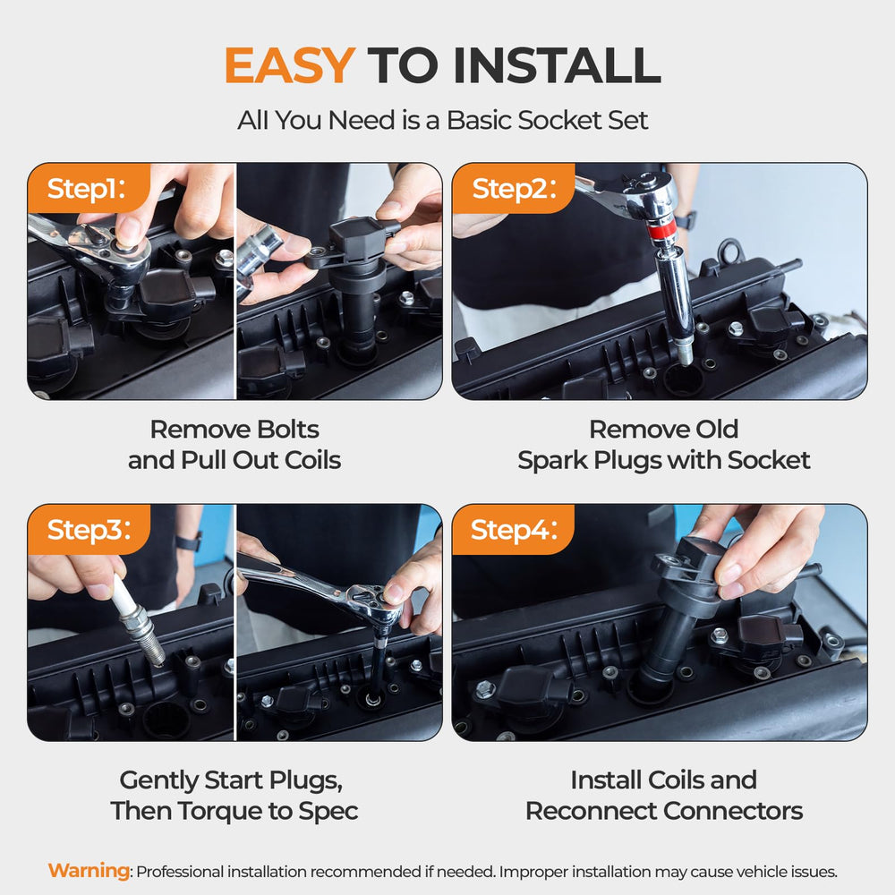 autoexact kit contents arranged for easy identification and install