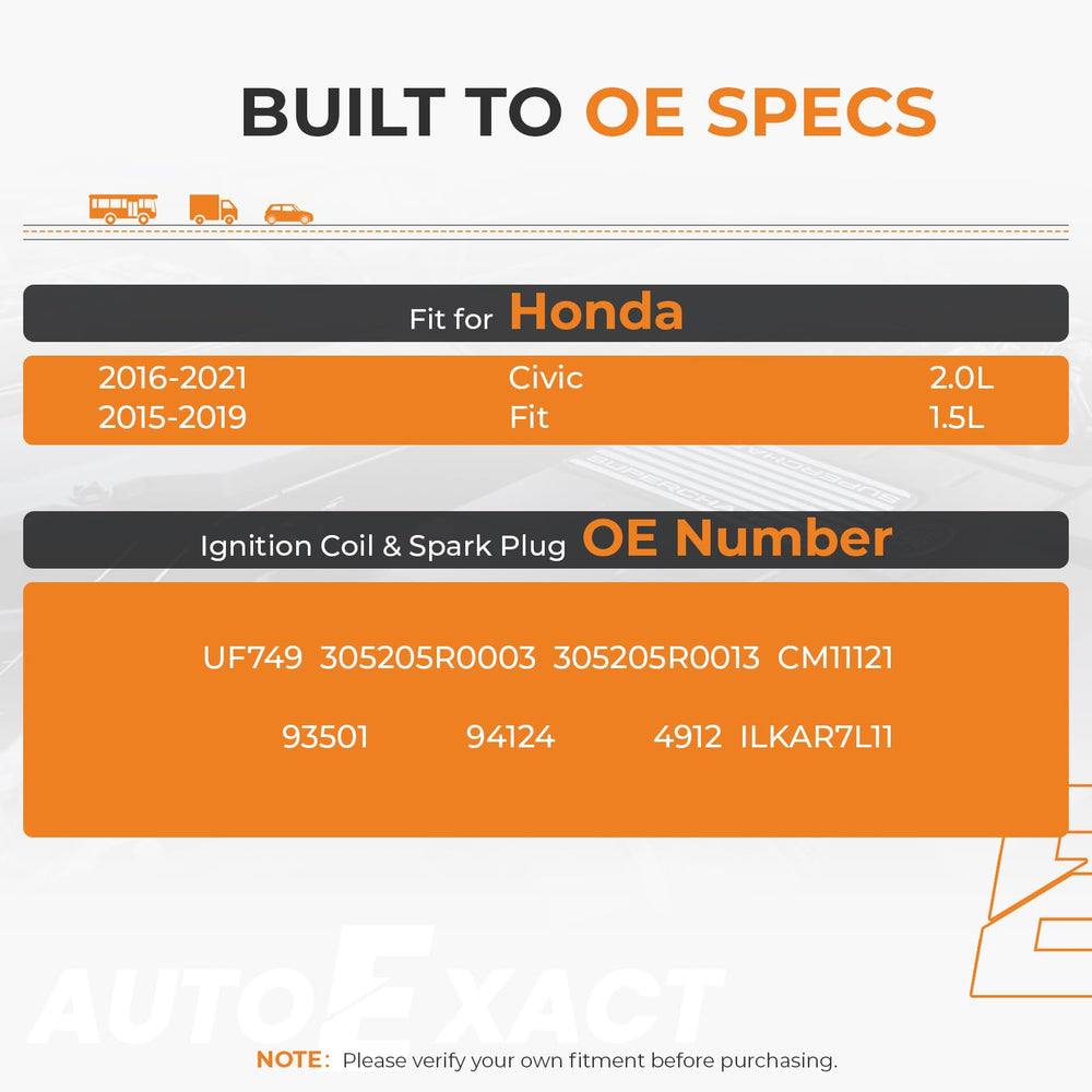 autoexact size scale with ruler displaying compact, OEM-matching dimensions