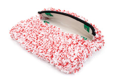 Autofiber Dragon Mitt cover front view showing plush fibers and secure fit benefit