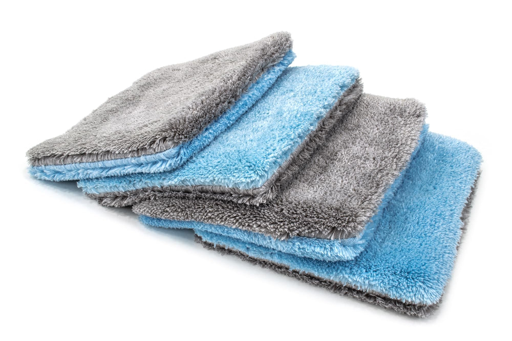 Autofiber flat out front view pack of 4 showing color-coded sides and quick-swap benefit