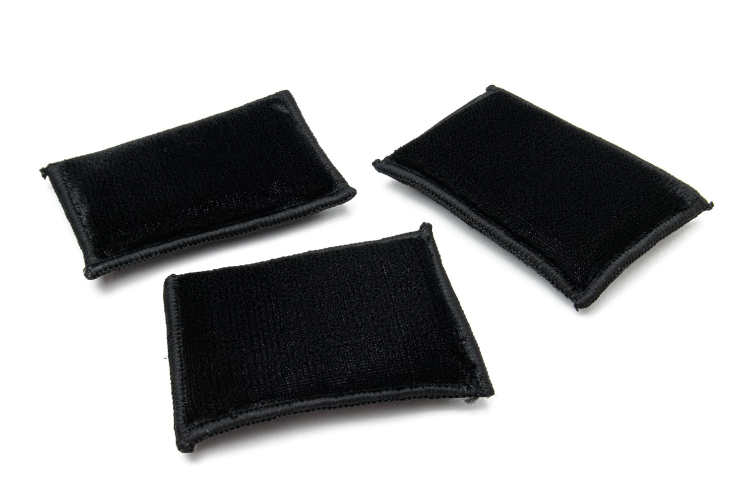 Autofiber Scrub Ninja Max three-pack front view showing mitt shape and black color for easy storage