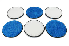 Autofiber U.F.O. pad front view showing texture and quick-clean benefit