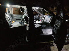 AUTOGINE map and dome lights installed in Ram cabin improving visibility