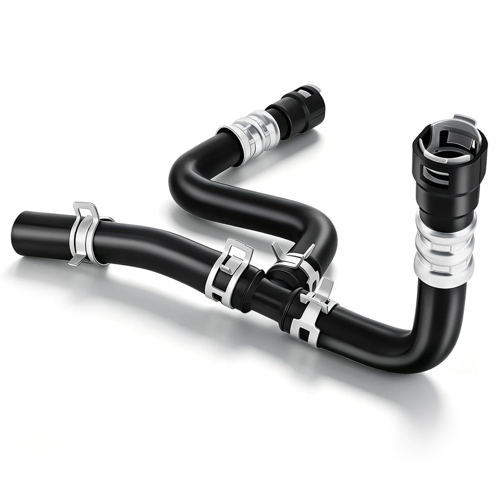 AUTOKAY front view of 20765678 heater hose showing fit and shape for quick identification and correct replacement