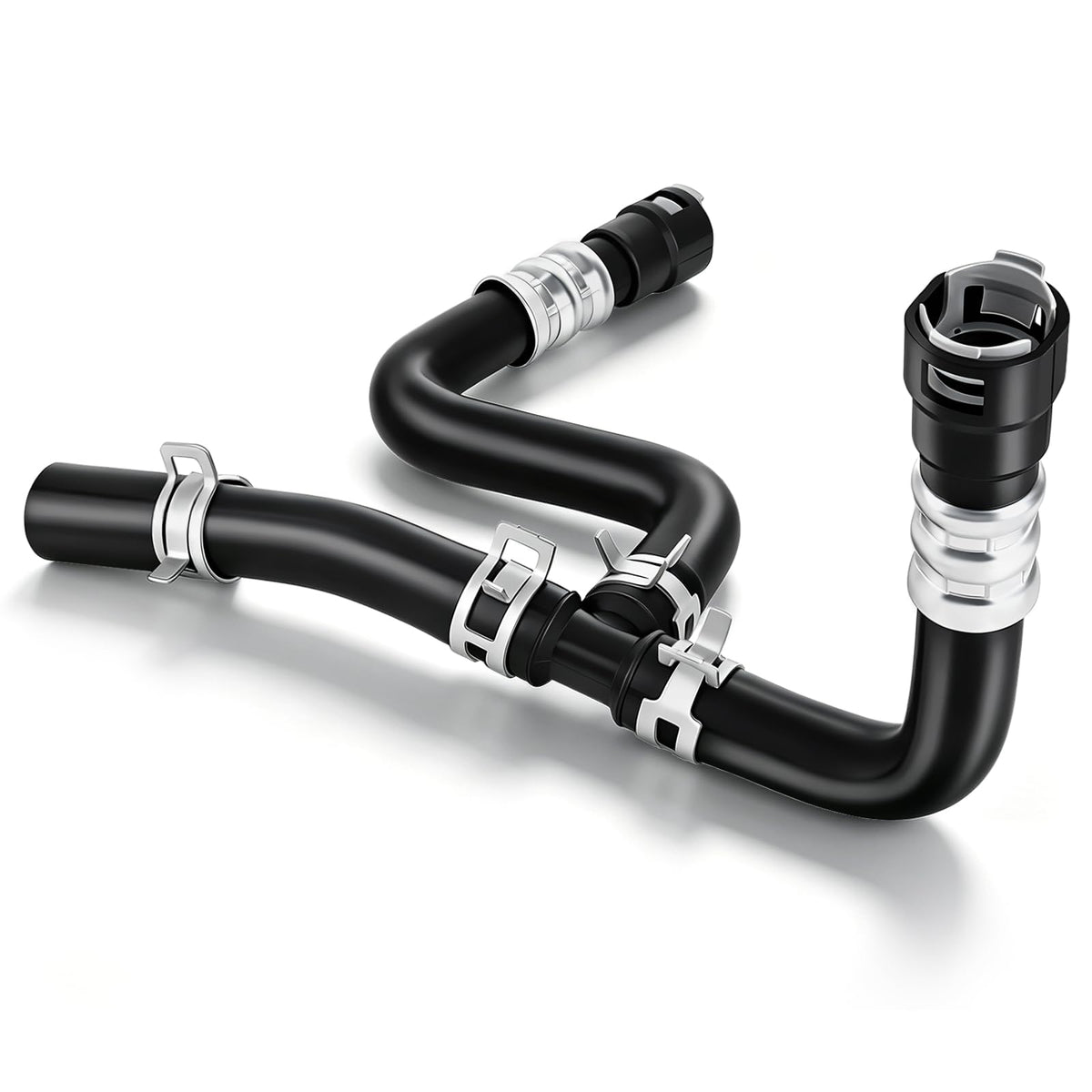 AUTOKAY front view of 20765678 heater hose showing fit and shape for quick identification and correct replacement