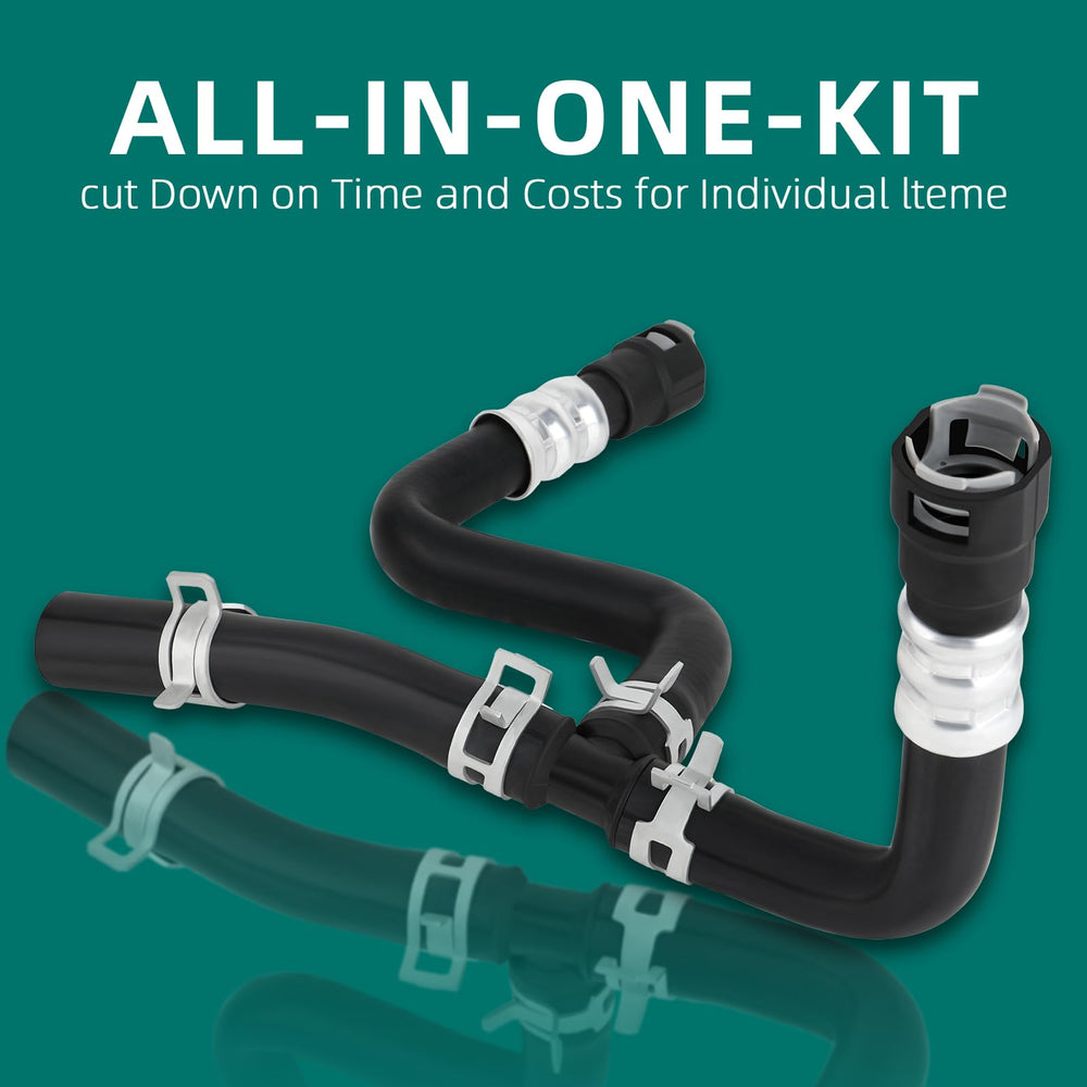 AUTOKAY visible part number label on hose for easy confirmation of OEM replacement match