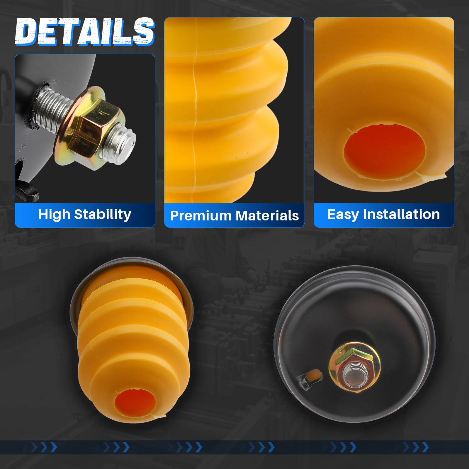 AUTOKAY angled side profile highlighting compression surface and load control benefit