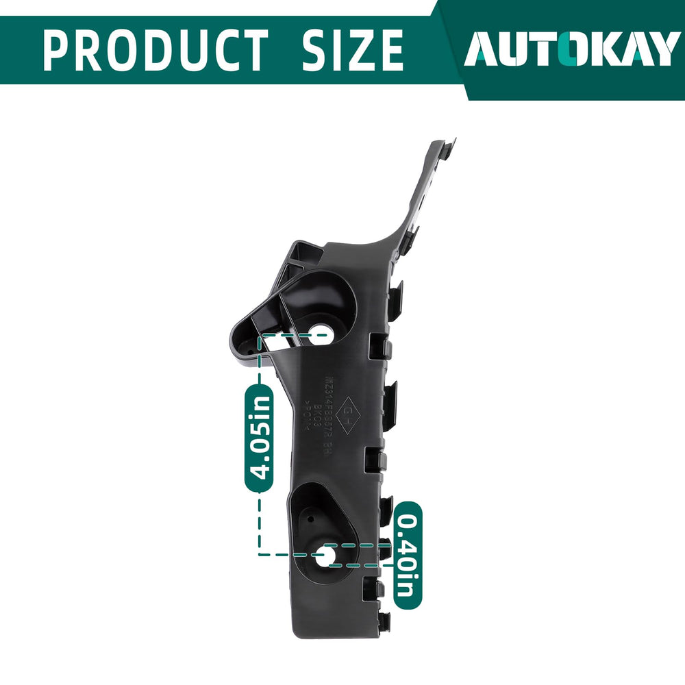 AUTOKAY close-up driver-side bracket showing durable fit and precise contours