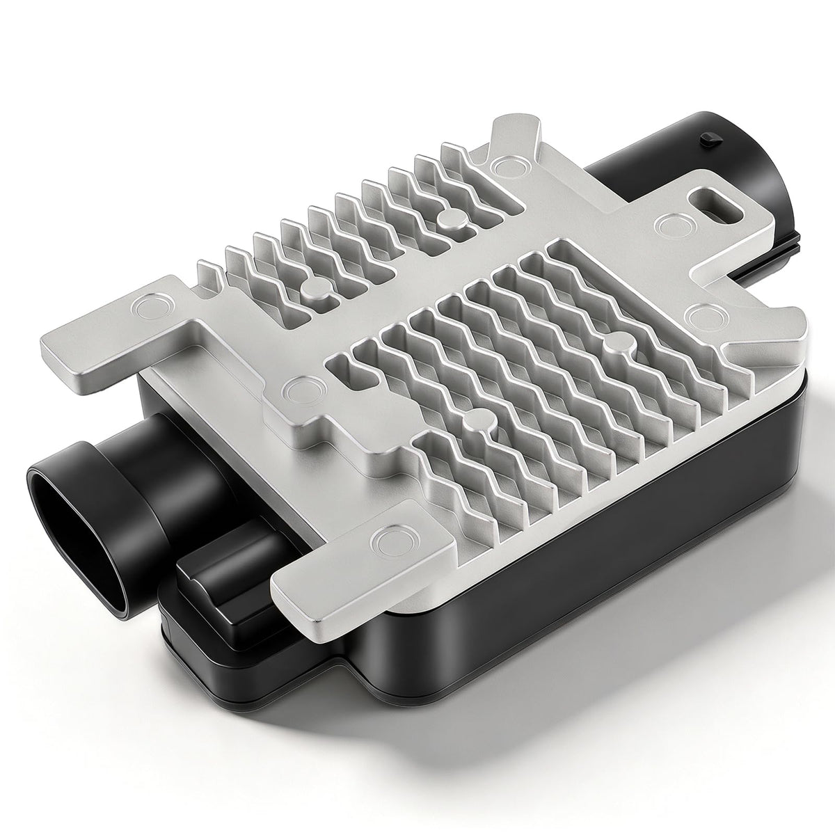 AUTOKAY front view of fan control module showing clean housing and fit benefits