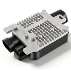 AUTOKAY front view of fan control module showing clean housing and fit benefits