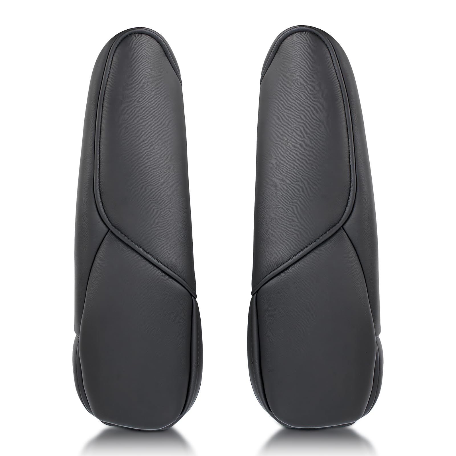 AUTOKAY front view of armrest covers showing clean replacement and restored appearance