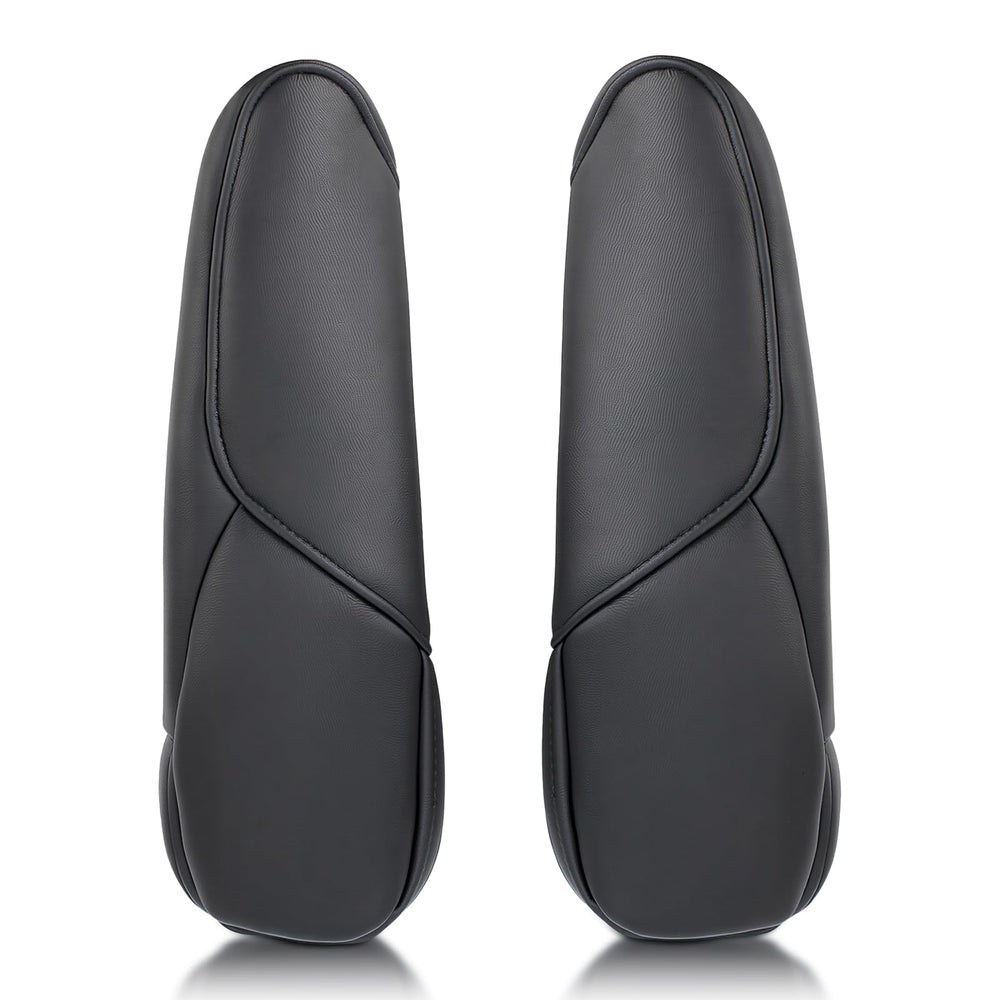 AUTOKAY front view of armrest covers showing clean replacement and restored appearance