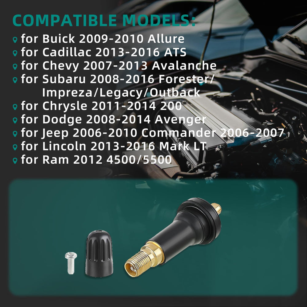 AUTOKAY mounting screw and cap laid out showing complete stem kit