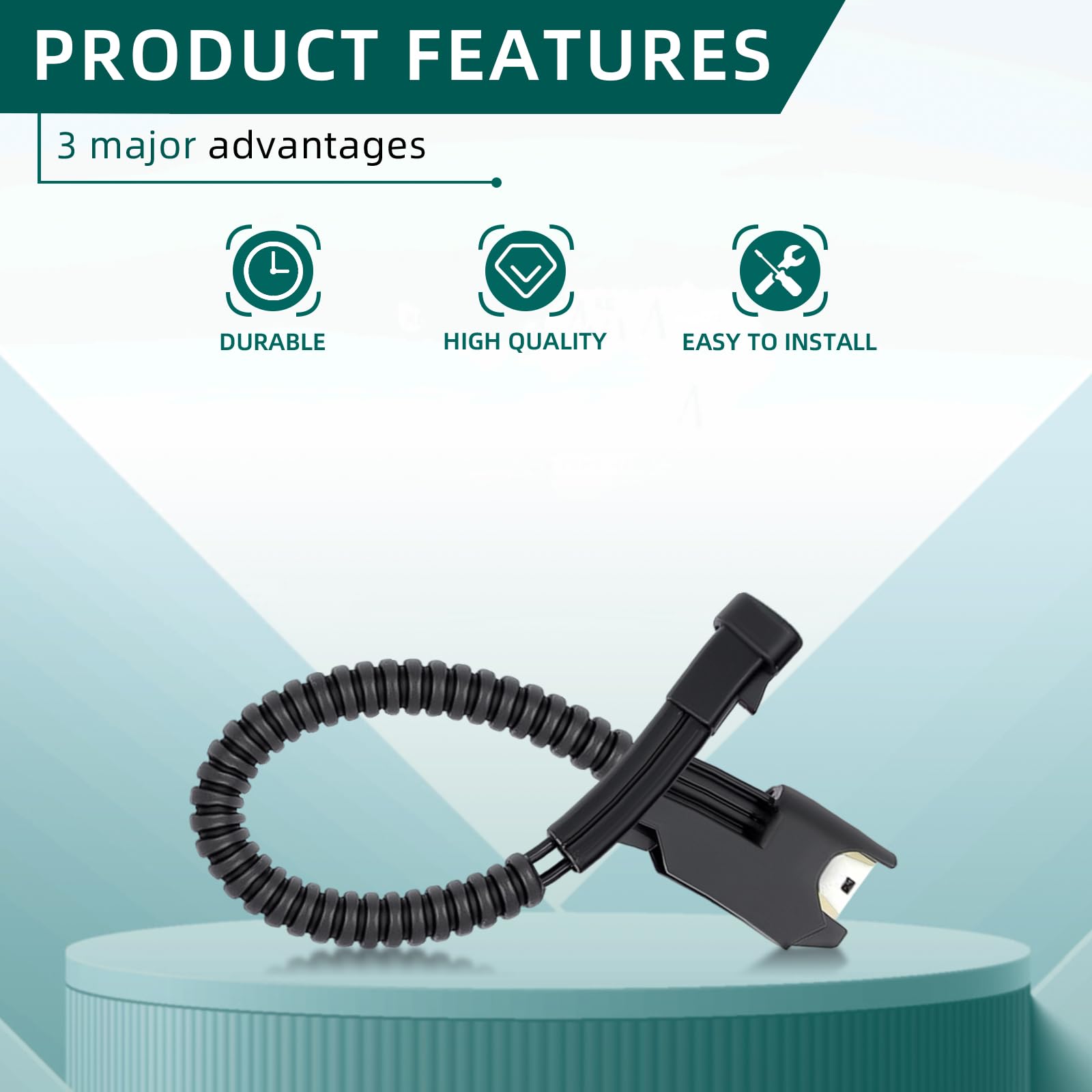AUTOKAY eight adapters laid out for full V8 coverage and convenience