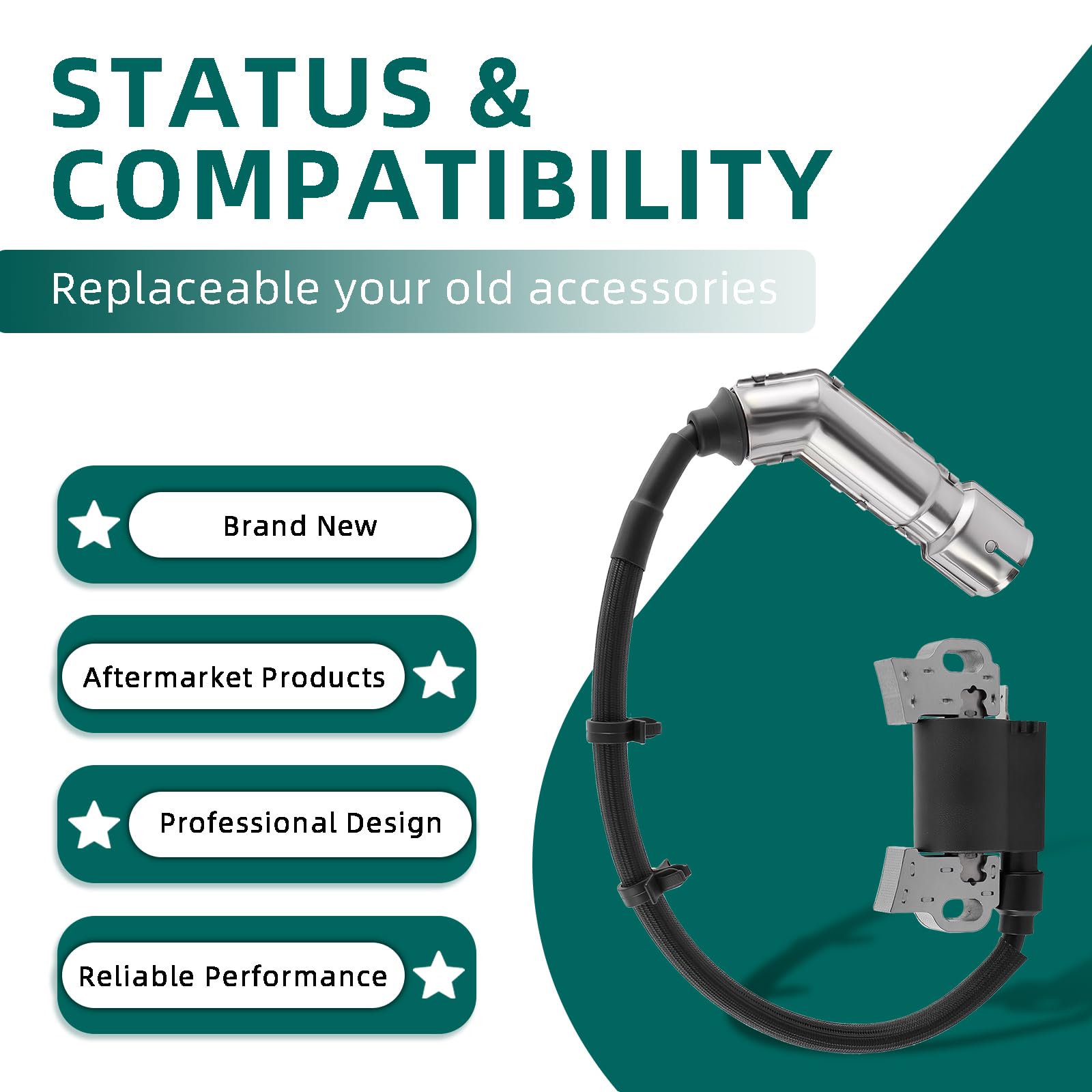 AUTOKAY spark plug wire connection demonstrating reliable electrical contact