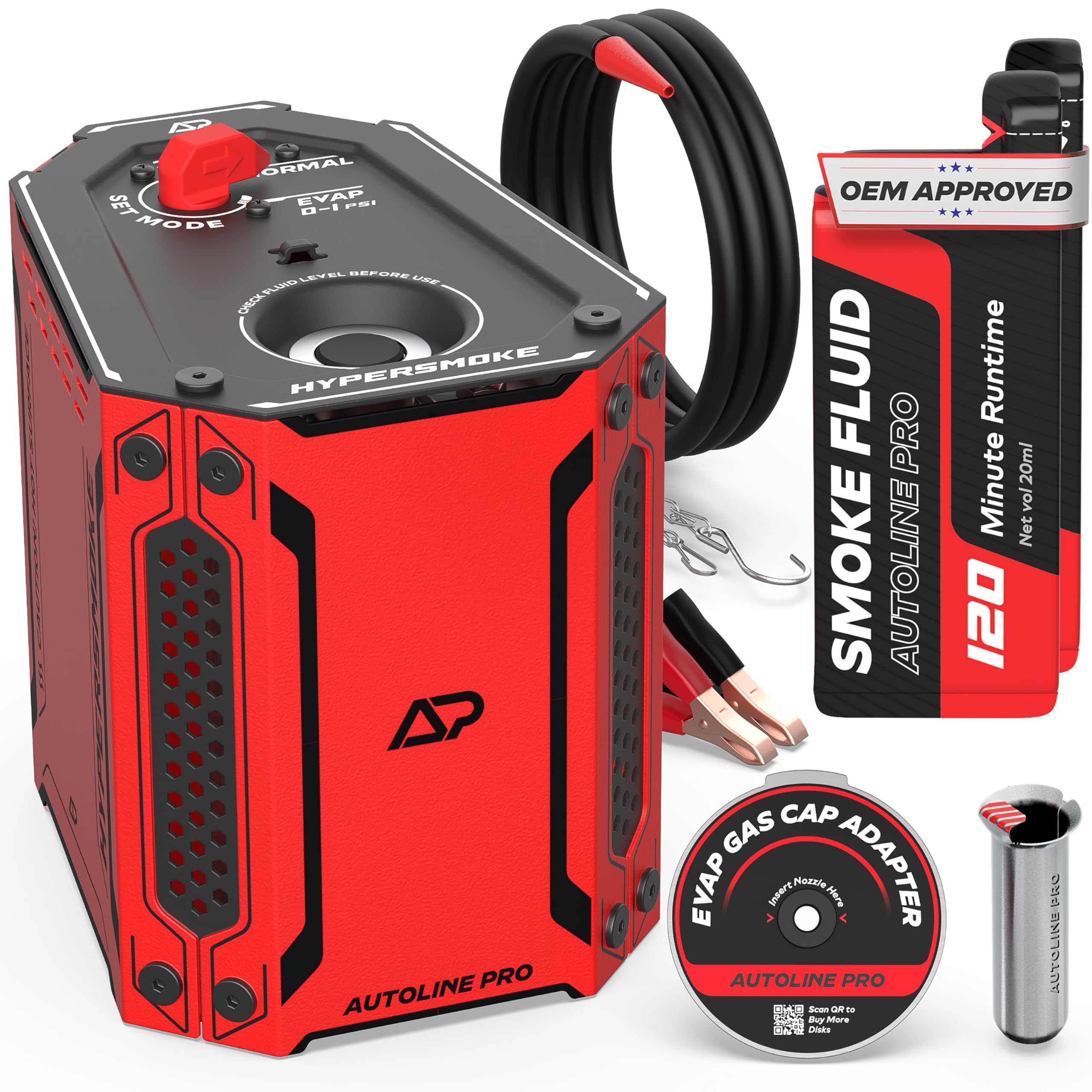 AutoLine Pro front unit showing controls and sturdy case, professional reliability