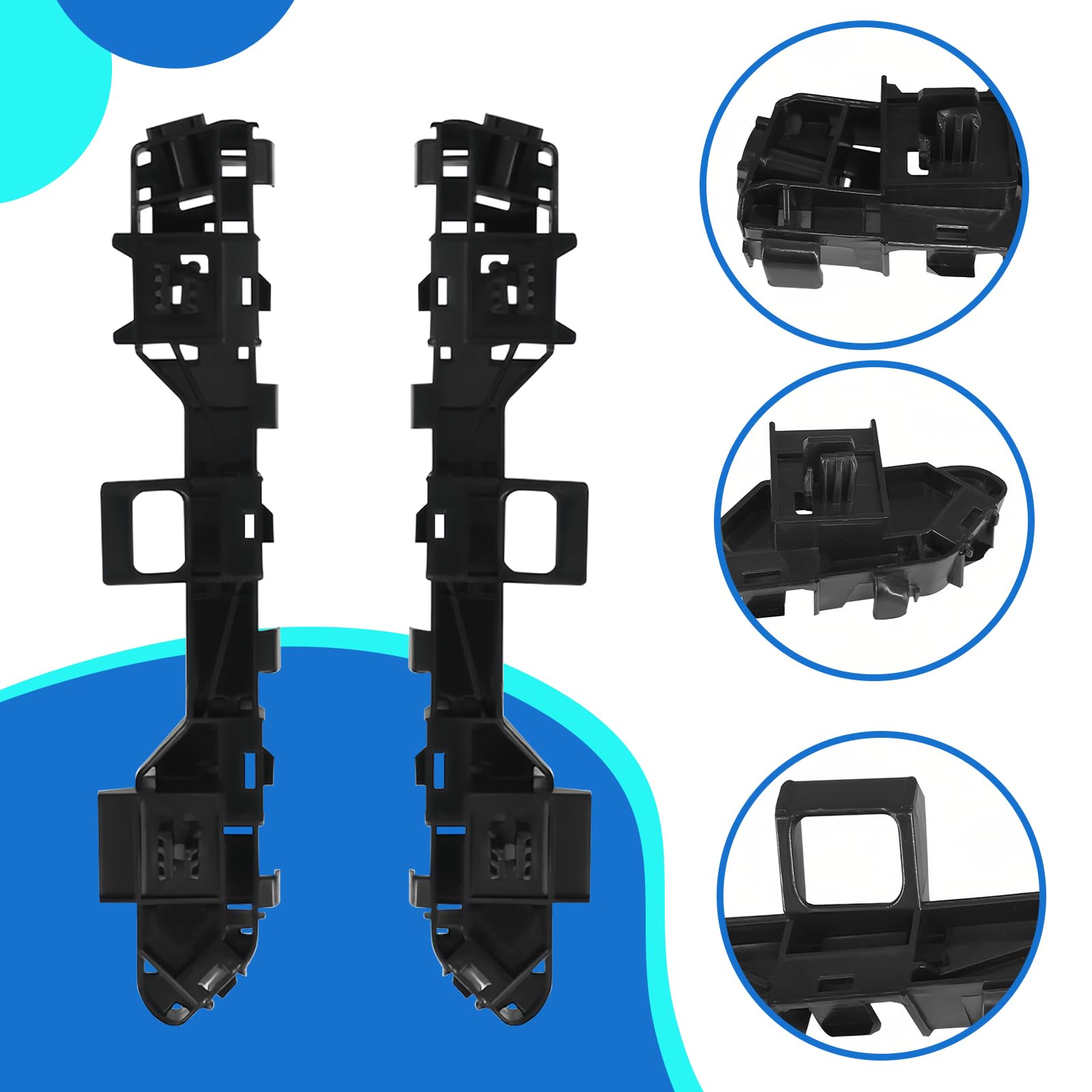 Automkt bracket material finish detail conveying corrosion resistance benefit