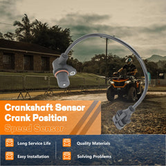 Automost sensor tip detail highlighting sensing face for accurate crank signals