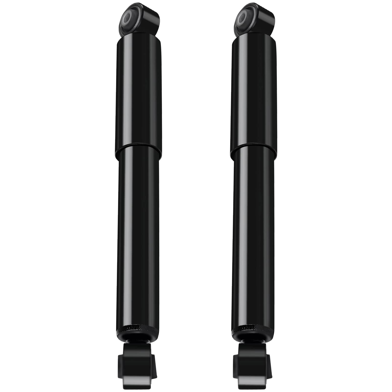 AUTOMUTO rear shock front view showing robust mounting and fitment benefit