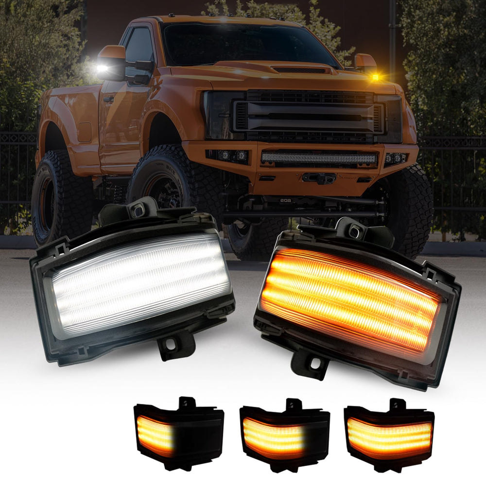 AUTOONE lifestyle view on Super Duty truck illustrating upgraded appearance