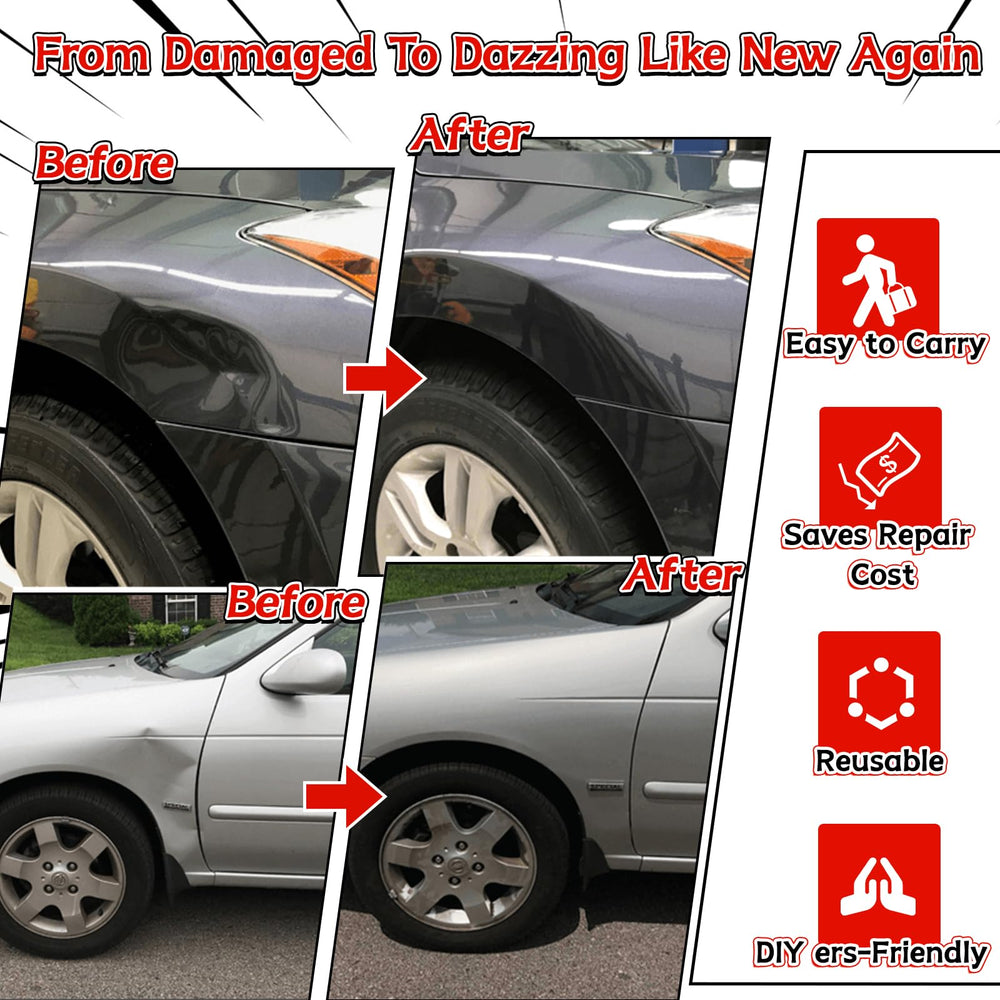 AUTOPDR mini suction cup on motorcycle fender for paint-safe pull