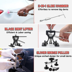 AUTOPDR stainless steel slide hammer detail for powerful pulls