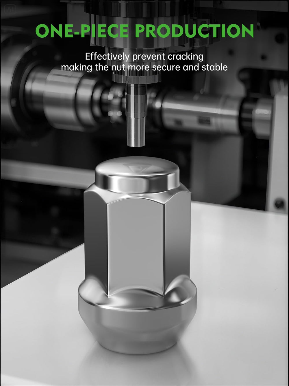 AUTOPTIM chrome finish reflecting light for long-lasting rust resistance